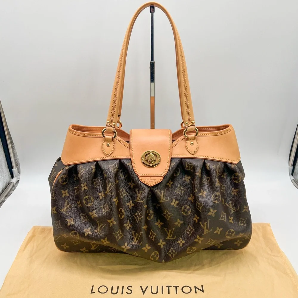 Louis Vuitton Monogram Boetie MM Tote Handbag - Picture 1 of 17